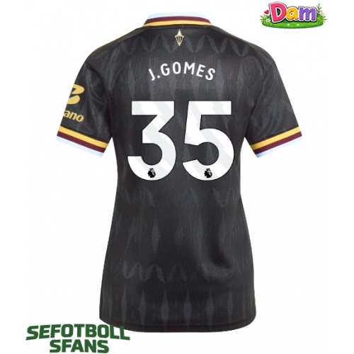 Aston Villa Joao Gomes #35 Bortatröja Kvinnor 2026-27 Kortärmad